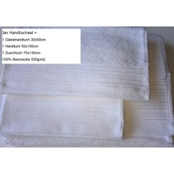 3er Handtuchset