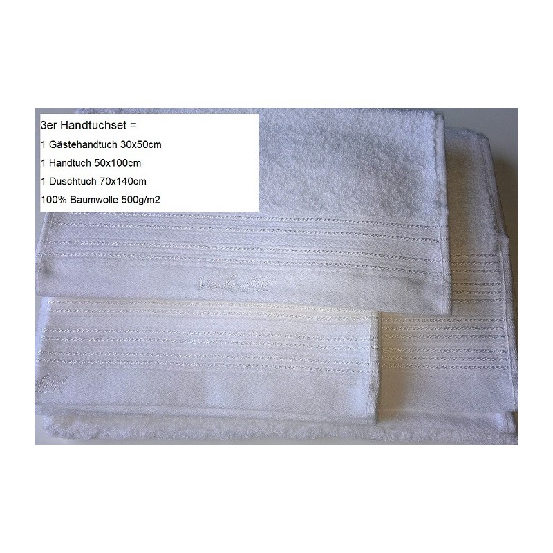 3er Handtuchset