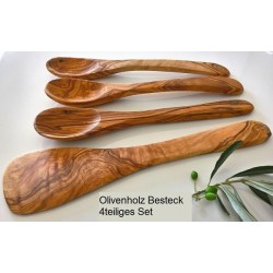 Olivenholz Besteck
