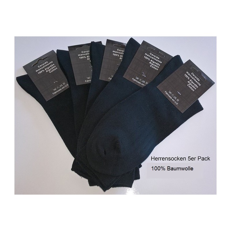 Herrensocken 5er Pack